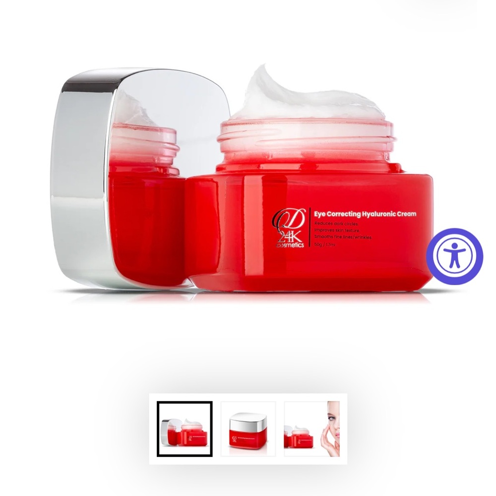 D24K  D24K EYE CORRECTING HYALURONIC CREAM